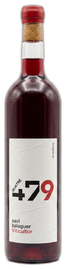 Ampolla de Quatre79, vi negre natural de Xavi Balaguer
